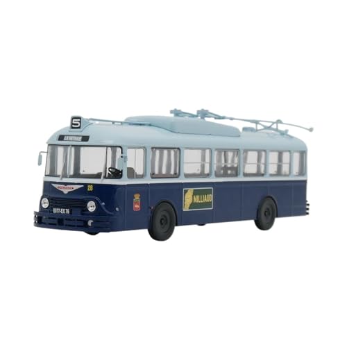 XIYUEYING Supercar 1:43 Frankreich Trolleybus-Automodell, Spielzeugauto, Legierung, Statisches Display-Sammlungsmodell Kraftfahrzeuge von XIYUEYING