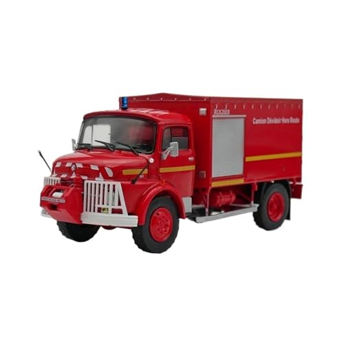 Supercar 1:43 LKW-Feuerwehrauto 911 Druckgussautomodell Metallspielzeugauto Statische Anzeige Kraftfahrzeuge von XIYUEYING