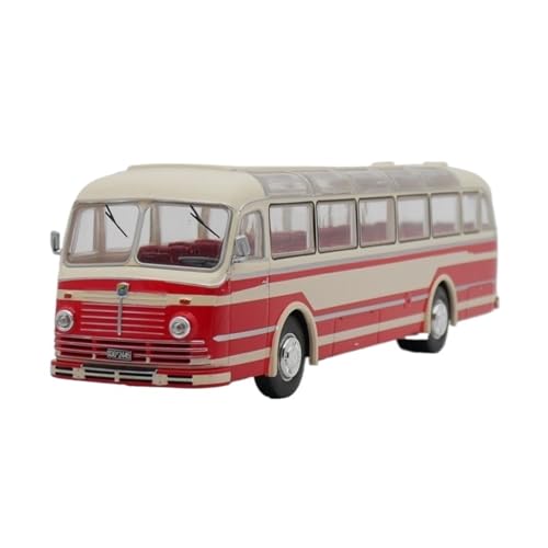 XIYUEYING Supercar 1:43 U9 5000 TU 1951 Deutscher Reisebus, Spielzeugauto, Druckgussauto, Statisches Ausstellungsmodell Kraftfahrzeuge von XIYUEYING