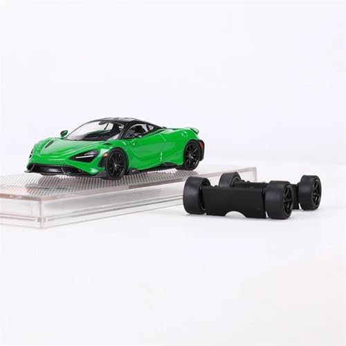 XIYUEYING Supercar 1:64 765LT Legierung Modell Auto Legierung Modell Auto Dekoration Sammlung Spielzeug Werkzeuge Kraftfahrzeuge(Green) von XIYUEYING