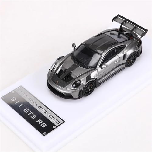 XIYUEYING Supercar 1:64 911 GT3RS Legierung Modell Auto Handwerk Dekoration Sammlung Spielzeug Werkzeuge Kraftfahrzeuge(Gray) von XIYUEYING