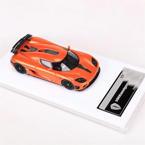 Supercar 1:64 CCXR Orange Resin Modellauto Limitiert 699 Kraftfahrzeuge von XIYUEYING