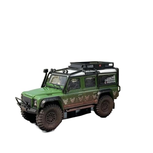 XIYUEYING Supercar 1:64 Maßstab Diecast Legierung Land Rover Defender SUV Autos Modell Weihnachten Edition Erwachsene Spielzeug Geschenke Kraftfahrzeuge von XIYUEYING