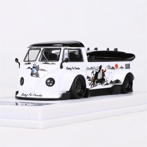 XIYUEYING Supercar 1:64 RWB T1 Pickup Simulation Druckguss Legierung Auto Modell Handwerk Dekoration Sammlung Spielzeug Kraftfahrzeuge(White) von XIYUEYING