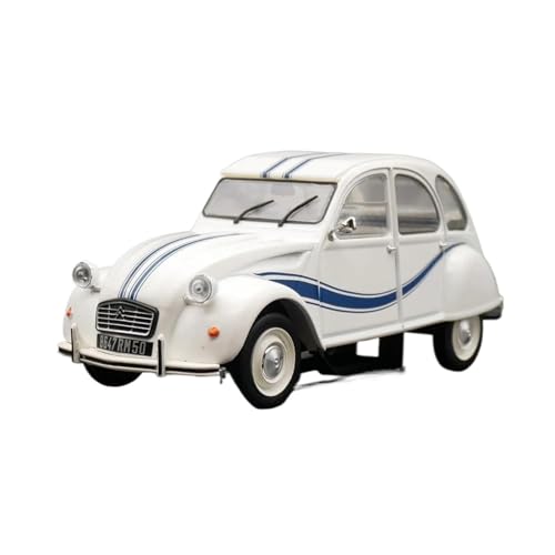 Supercar Diecast 1/24 Maßstab 2CV Simulation Legierung Auto Modell Sammler Ornamente Metall Kraftfahrzeuge von XIYUEYING