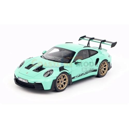 XIYUEYING Supercar Maßstab 1:18 Druckgusslegierung 911 GT3 RS Spielzeug Sportwagen Modell Erwachsene Souvenir Geschenke Kraftfahrzeuge(Green) von XIYUEYING