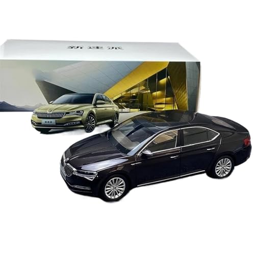 XIYUEYING Supercar Maßstab 1:18 Volkswagen Skoda 2020 Neues SUPERB-Automodell Metal Festival Geschenk Kraftfahrzeuge(Brass) von XIYUEYING