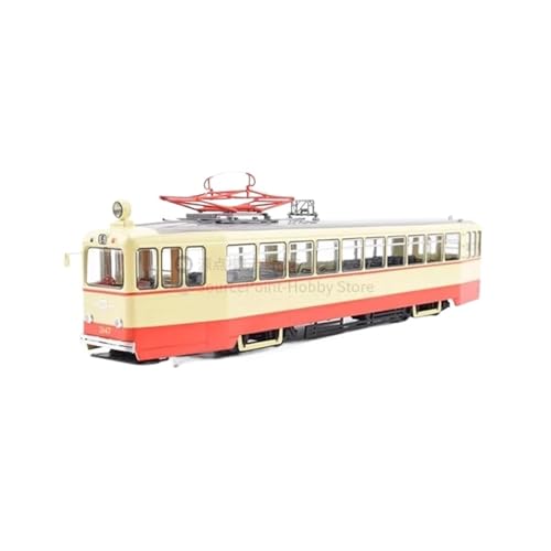 XIYUEYING Supercar Maßstab 1:43 Diecast Alloy Russian LM-49 Straßenbahn Bus Spielzeug Autos Modell Geschenke Statische Anzeige Kraftfahrzeuge von XIYUEYING