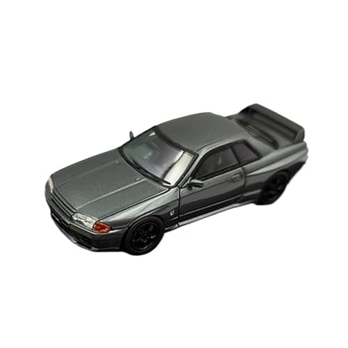 Supercar Maßstab 1:64 Resin R32 Supercar Spielzeugautomodell Dunkelgrau, Klassisches Geschenk Für Erwachsene Kraftfahrzeuge von XIYUEYING