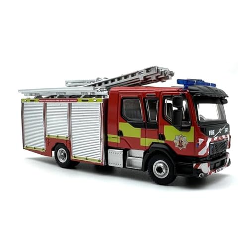 Supercar Maßstab 1:76 Diecast FI Emergency Rescue Fire Truck Toys Cars Modell Statische Anzeige Kraftfahrzeuge von XIYUEYING