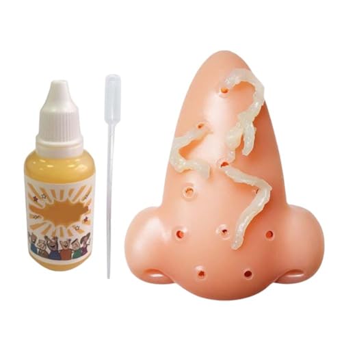 XJKLBYQ Pimple Pop Toy, Squeeze Acne -Spielzeug, Nasenpickel -Popping -Spielzeug, Nachfüll -Flüssigkeits -Tropfen -Spannungsrelevar von XJKLBYQ