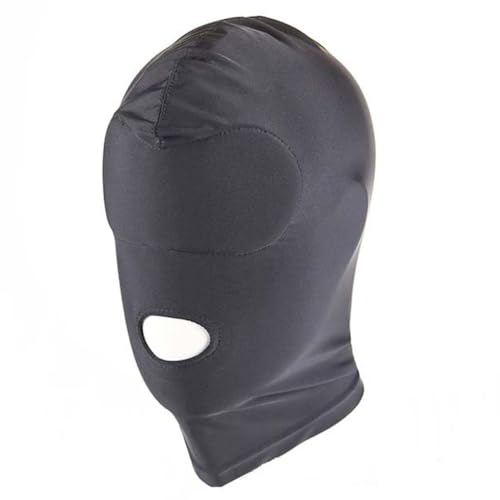 XJKLBYQ Atmungsaktives Unisex -Kopfbedeckungsgesichts -Gesichtsabdeckung Cosplay Kostüm Offene Gesichtsmaske Mund Balaclava - offener Mund, Kostümmasken und Brillen für Erwachsene von XJKLBYQ