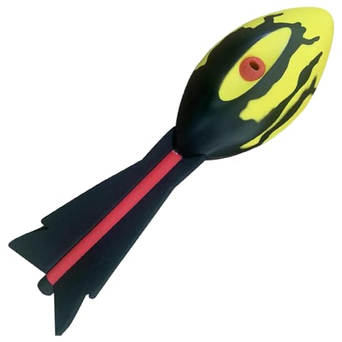 XJKLBYQ Foam Launcher, Wurfspielzeug, PU Foam Aerodynamic Rocketsball Wurfspielzeug für Langstrecken, wirft Geschenke im Freien für Kinder Sportspielzeug - Style2 von XJKLBYQ