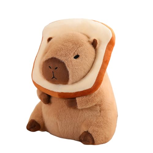 XJRDTOL Tierische Capybara Kuscheltier, 30cm Simulation Capybara Plüschtier, Capybara Plüschtier, Niedlichen Capybara Plüschtier, Simulation Tier Capybara Puppen, Weiche Plüschtiere von XJRDTOL