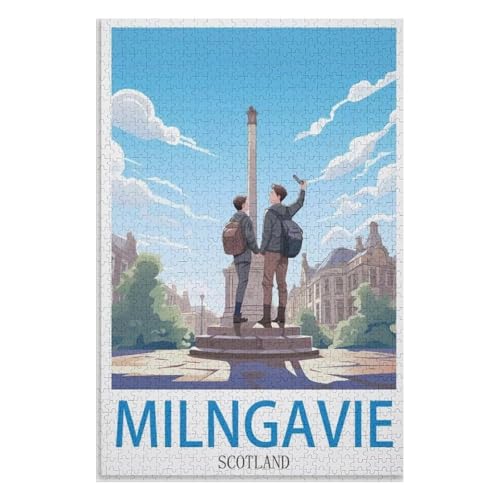 Klassische Puzzle für Erwachsene Teenager Freizeit Spaß Spiel Spielzeug Geeignet,Milngavie Schottland,Lernspielzeug FüR Kinder 38x26,Papier Puzzle,AA-1488 Klassische Puzzle für Erwachsene Teenager Freizeit Spaß Spiel Spielzeug Geeignet,Milngavie Schottland,Lernspielzeug FüR Kinder 38x26,Papier Puzzle,AA-1488 von XJUfW