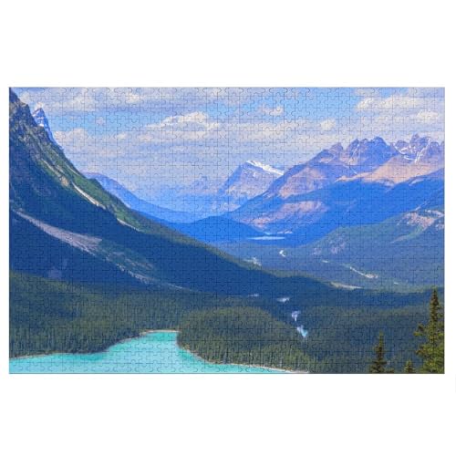 Klassische Puzzle für Erwachsene Teenager Freizeit Spaß Spiel Spielzeug Geeignet，Nature Landscape, ，Lernspielzeug FüR Kinder 52x38 Papier Puzzle von XJUfW