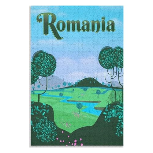 Klassische Puzzle für Erwachsene Teenager Freizeit Spaß Spiel Spielzeug Geeignet,Rumänien,Lernspielzeug FüR Kinder 38x26,Papier Puzzle,AA-240 Klassische Puzzle für Erwachsene Teenager Freizeit Spaß Spiel Spielzeug Geeignet,Rumänien,Lernspielzeug FüR Kinder 38x26,Papier Puzzle,AA-240 von XJUfW