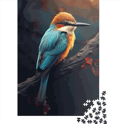 1000 Teile Fantasy Vögel Puzzle 100% Recycelter Karton für Kinder ab 12 Jahren Halloween Geschenke 70x50cm / 1000 Teile von XJmoney