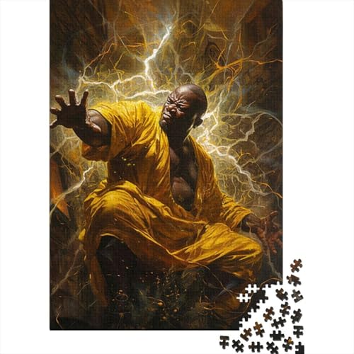 1000-teiliges Puzzle zum Thema griechischer Gott Hephaistos, Puzzle, Puzzle-Herausforderung, Unmögliches Puzzlespiel für Erwachsene ab 18 Jahren, 1000 Teile (75 x 50 cm) von XJmoney