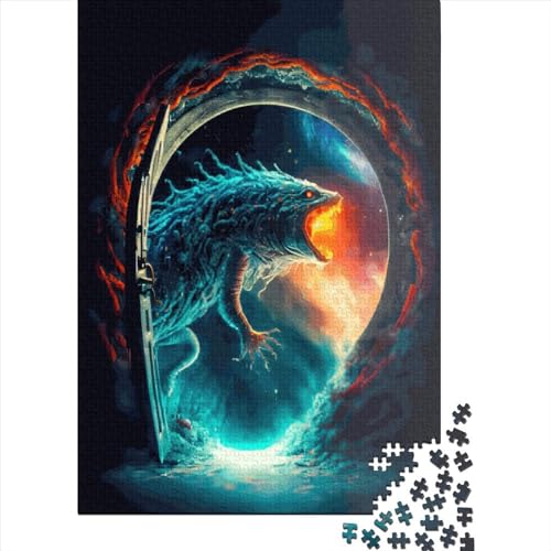 300-teiliges Portal-Monster-Puzzle für Erwachsene und Teenager. Puzzle für Kinder, 300 Teile (40 x 28 cm) Familie. von XJmoney