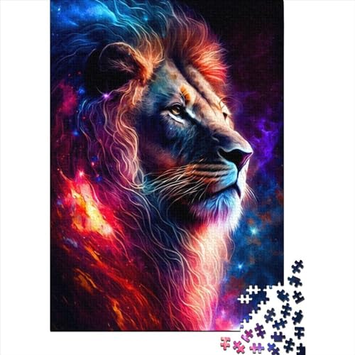 300-teiliges Puzzle „Löwe“, 20 Puzzles für Kinder, Puzzle für Kinder, nachhaltiges Puzzle für Kinder | Spiele 300 Teile (40 x 28 cm), Familie von XJmoney