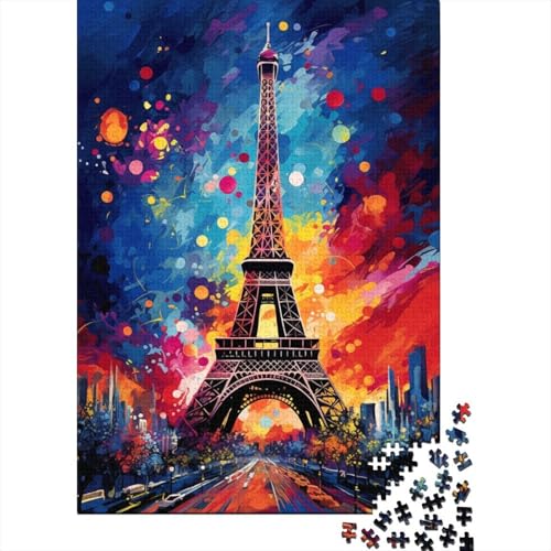 300-teiliges Puzzle für Erwachsene, Holzbrett-Puzzles für Kinder, Denksport-Puzzles für Erwachsene, 300 Teile (40 x 28 cm) von XJmoney