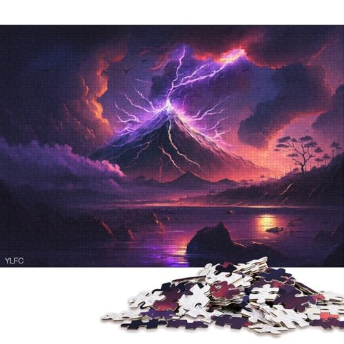 300-teiliges Puzzle für Erwachsene mit dem Motiv des Fuji, Japan, pädagogisches Puzzle, geistiges Puzzle, lustiges Familienspiel, 300 Teile (40 x 28 cm) von XJmoney