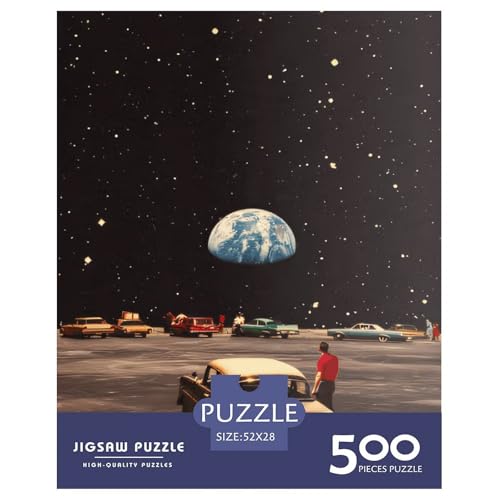 500-teiliges Puzzle „Missing Home“, Puzzle für Erwachsene, Puzzle für Erwachsene, Lernspiel, Herausforderungsspielzeug, 500 Stück (52 x 38 cm) von XJmoney