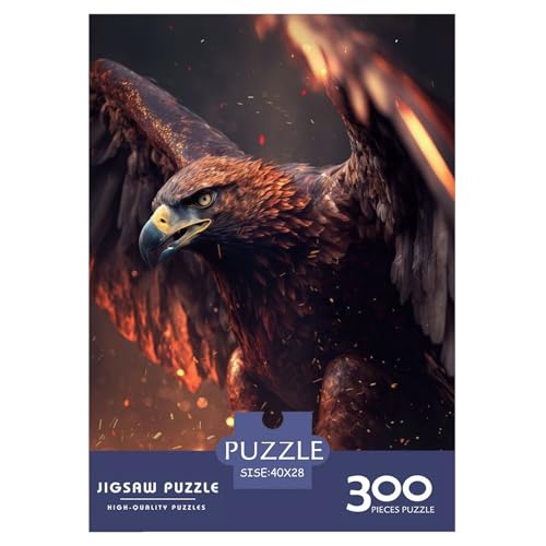 Art Eagle Tierpuzzles für Erwachsene, 300 Teile, Holzpuzzles für Teenager, Geschenke, Lernspiel für Erwachsene Teenager, 300 Stück (40 x 28 cm) von XJmoney