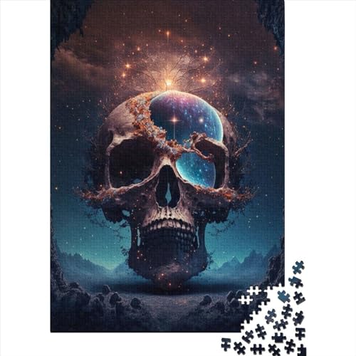 Cosmic Graveyard Puzzle 1000 Teile für Kinder Puzzle Puzzle für Kinder für Kinder und Jugendliche ab 12 Jahren 1000 Teile (75x50cm) von XJmoney