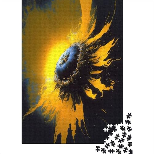 Creative Universe Sunflower465 Puzzle für Erwachsene, Puzzles für Kinder, anspruchsvolle Familienspiele, Spielzeug, 1000 Teile (75 x 50 cm) von XJmoney