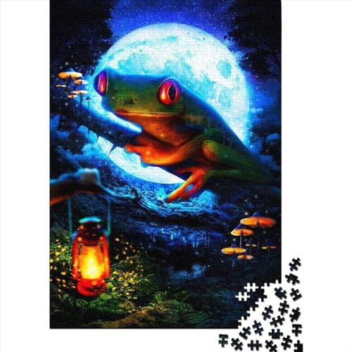 Die Froschkönigin - Puzzle für Erwachsene, Lernspiele, 300 Teile (40 x 28 cm) von XJmoney