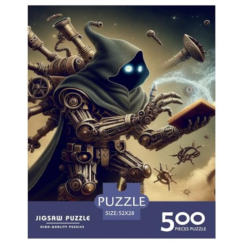 Eidolons of Invention Puzzle, 500 Teile, Puzzle für Erwachsene, Puzzles aus Holz, nachhaltiges Puzzle für Erwachsene | Spiele 500 Teile (52 x 38 cm) von XJmoney