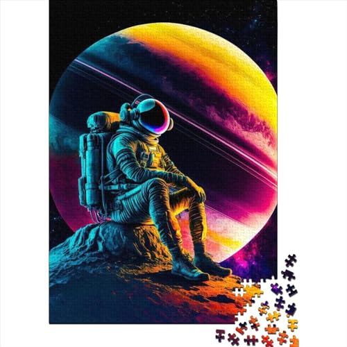 Galaxy Thinker2 Puzzle 300 Teile, Geschenk-Puzzle für Kinder und Jugendliche, Lernspiel, Herausforderungsspielzeug, 300 Teile (40 x 28 cm), Familie von XJmoney