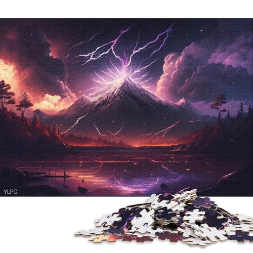 Mount Fuji, Japan Puzzle für Kinder, 500 Teile, klassisches Puzzle, entspannendes, Puzzlespiel, Denksportaufgabe, 500 Teile (52 x 38 cm) von XJmoney