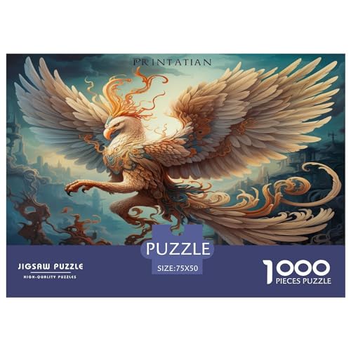 Mythical_Creature Puzzles für Erwachsene, 1000-teiliges Puzzle für Erwachsene, für Familienspaß und Spieleabende, 1000 Teile (75 x 50 cm) von XJmoney
