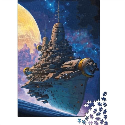 Passendes Weltraumpuzzle aus Pappe für Kinder und Erwachsene ab 12 Jahren, 38 x 26 cm, 1000 Teile von XJmoney