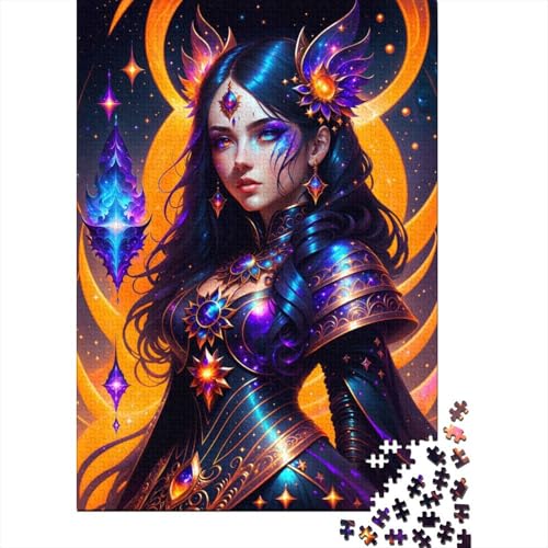 Puzzle 500 Teile Weltraummagier Puzzle für Erwachsene, Puzzles mit Schwierigkeitsgraden, Puzzle, Lernspiele, Spielzeug, Familiendekoration, 500 Stück (52 x 38 cm) von XJmoney