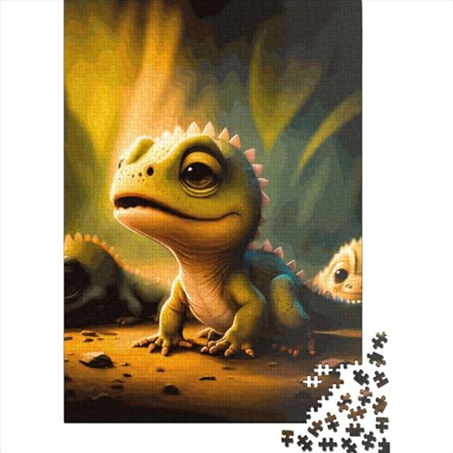 Puzzle Baby Dragon Alter 18 Jahre Upe Ducational Games Puzzle 100% recycelter Karton für Frauen Männer Ostergeschenk 70x50cm/1000 Stück von XJmoney