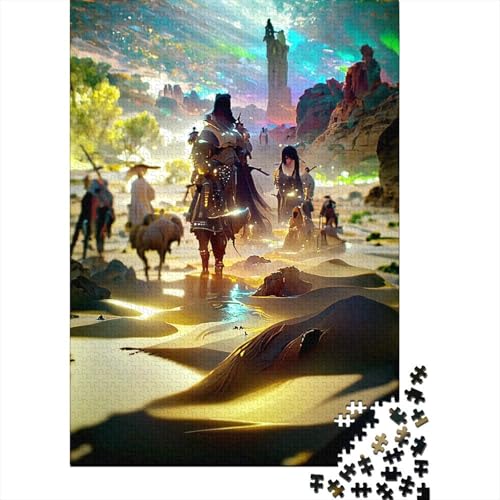 Puzzle für Erwachsene, 1000 Teile, Weltenbummler-Puzzle, Lernspiel, Spielzeug, Familiendekoration, 1000 Teile (75 x 50 cm) von XJmoney