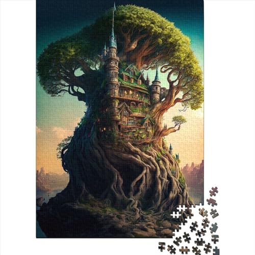 Puzzle für Erwachsene „Märchenkönigreich“, anspruchsvolles Denkspiel, 300 Teile (40 x 28 cm) von XJmoney