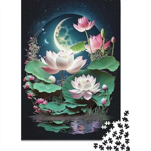 Puzzle für Kinder, Tierkunst, Blumen, 500-teiliges Puzzle für Kinder, Holzpuzzle für Kinder ab 18 Jahren, Lernspiel (52 x 38 cm) von XJmoney