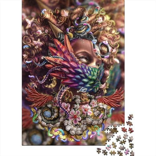 Puzzle für Teenager, 1000 Teile, Sugarpunk und Spice, Puzzle für Erwachsene, Lernspiel, Herausforderungsspielzeug, 1000 Teile, Holzpuzzle für Erwachsene, 1000 Teile (75 x 50 cm) von XJmoney