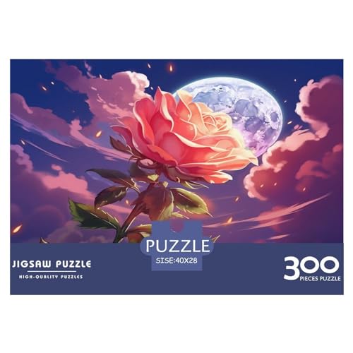 Puzzles für Erwachsene, 300-teiliges Puzzle für Erwachsene, kreatives rechteckiges Puzzle, Holzpuzzle, Puzzle 300 Teile (40 x 28 cm) von XJmoney