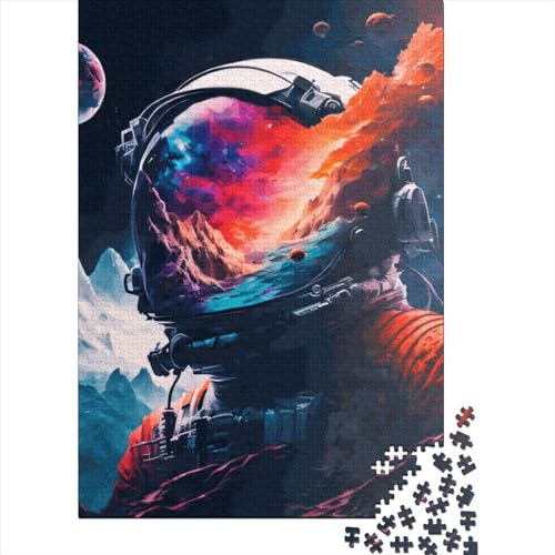 Space Is Wild Puzzle Spielzeug Lernspiel Puzzle 100% recycelter Karton für Kinder Erwachsene Geschenke zum Kindertag 38 x 26 cm / 1000 Stück von XJmoney