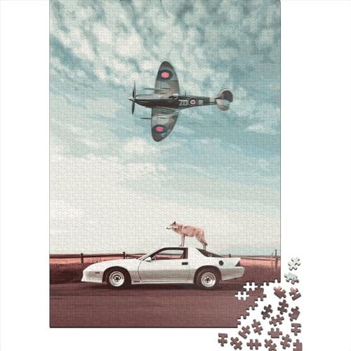 Spitfire Fly Creative Games Premium-Puzzle aus Karton für Erwachsene und Jugendliche, Ostergeschenk, 38 x 26 cm, 1000 Teile von XJmoney