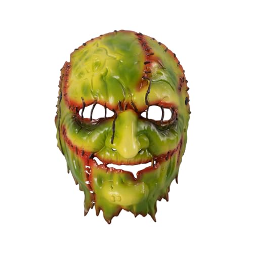 XKlemBauklode Halloween Hexe Thriller Maske, 3D Vollgesichts Dekorationsmaske Kostüm, Halloween Neuheit, Horrormaske Rollenspiel Kostüm Requisite für Erwachsene XKlemBauklode Halloween Hexe Thriller Maske, 3D Vollgesichts Dekorationsmaske Kostüm, Halloween Neuheit, Horrormaske Rollenspiel Kostüm Requisite für Erwachsene von XKlemBauklode