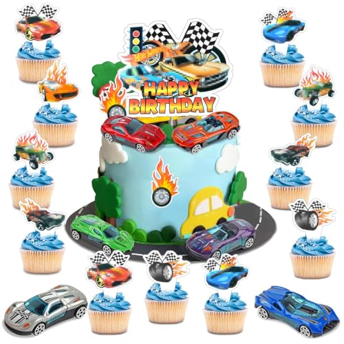 Cars Tortendeko, 35 Stücke Car Geburtstags Kuchen Dekoration, Auto Cake Topper, Tortendeko Kindergeburtstag, Küchendeko Kindergeburtstag, Kuchendeko Geburtstag fur Junge, Mädchen Cars Tortendeko, 35 Stücke Car Geburtstags Kuchen Dekoration, Auto Cake Topper, Tortendeko Kindergeburtstag, Küchendeko Kindergeburtstag, Kuchendeko Geburtstag fur Junge, Mädchen von XLZJYIJ