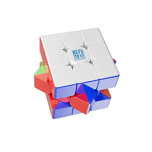 XMDCuber MOYU MeiLong 3M V2 Speed Cube 3x3 Stickerless Magnetic UV Edition, Geschwindigkeitswürfel 3x3x3 Magnetisch Version UV Surface (UV+Magnetic Version) von XMDCuber