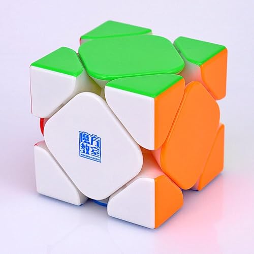 XMDCuber Moyu RS Magnetic Skewb Cube Stickerless, Cost-Effective Moyu Skewb Speed Cube, Skewb Good Choice for Beginners von XMDCuber